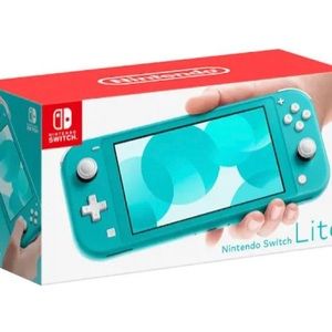 Nintendo Switch Lite. Comes with Black Case, and 150 gigabyte microchip.